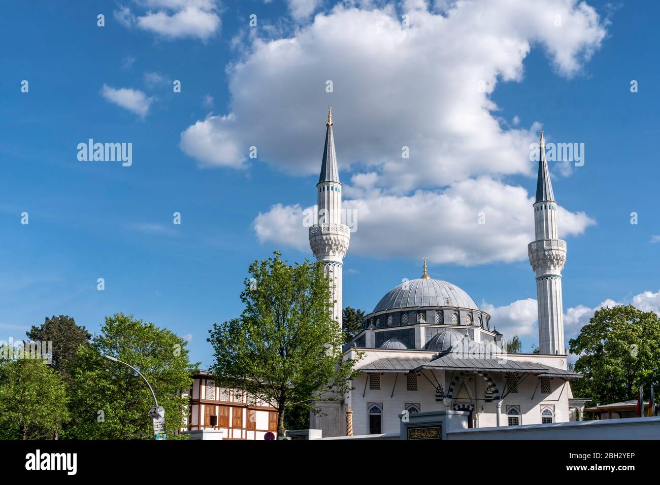 Sehitlik Mosque in Berlin Tempelhof , Germany Stock Photo