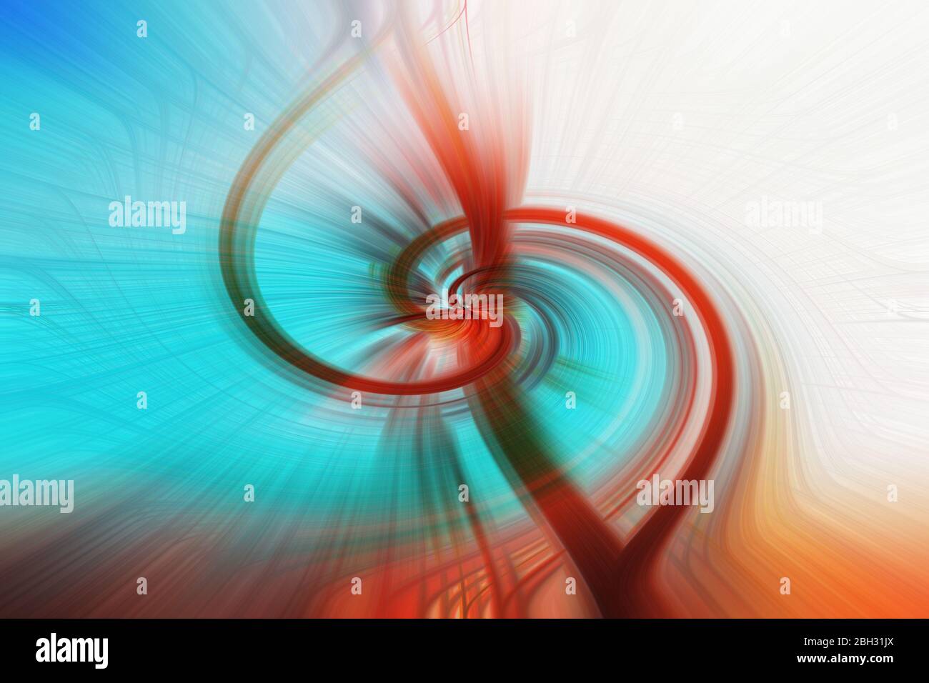 Abstract colorful background with swirl Stock Photo