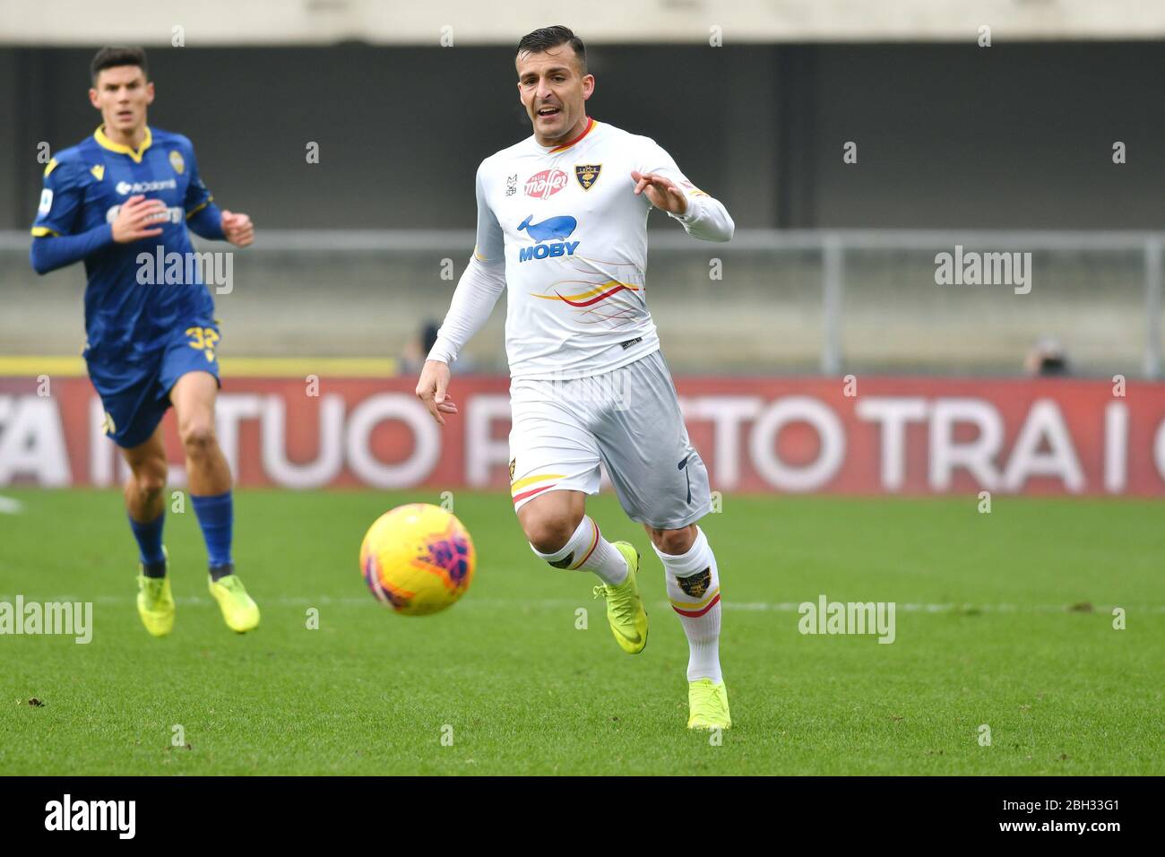 Italy, Italy. 1st Jan, 2020. italy, Italy, 01 Jan 2020, Giulio Donati (Lecce) during - - Credit: LM/Alessio Tarpini Credit: Alessio Tarpini/LPS/ZUMA Wire/Alamy Live News Stock Photo