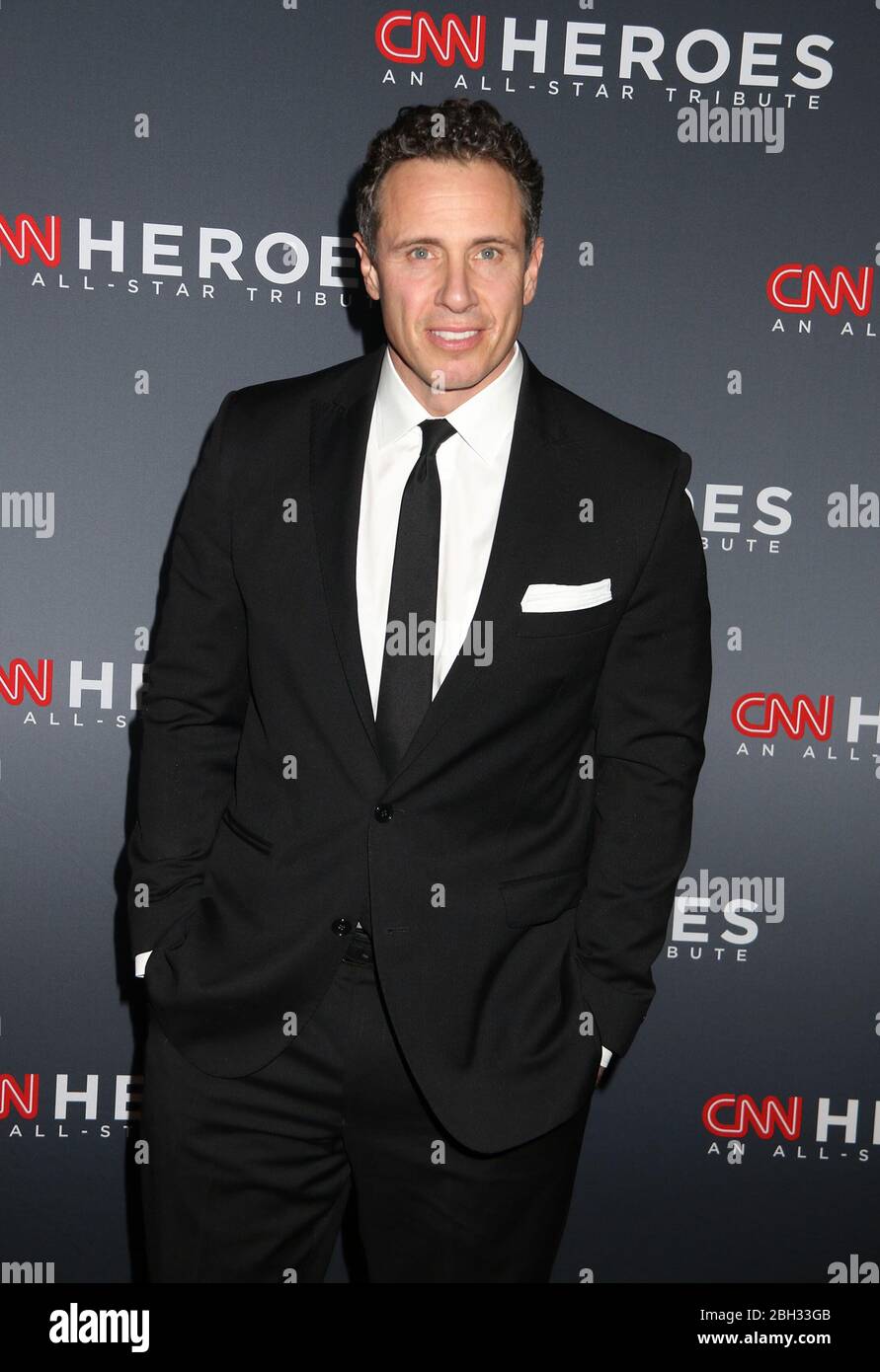 December 9, 2018, New York, New York, USA: April 23, 2020: FILE: CNN host CHRIS CUOMO's 14-year-old son, Mario, has contracted the coronavirus - following the infections of his father and mother, according to the family. PICTURED: December 9, 2018, New York City, New York, USA: News personality CHRIS CUOMO attends the 12th Annual CNN Heroes: An All-Star Tribute held at the American Museum of National History. (Credit Image: © Nancy Kaszerman/ZUMA Wire) Stock Photo