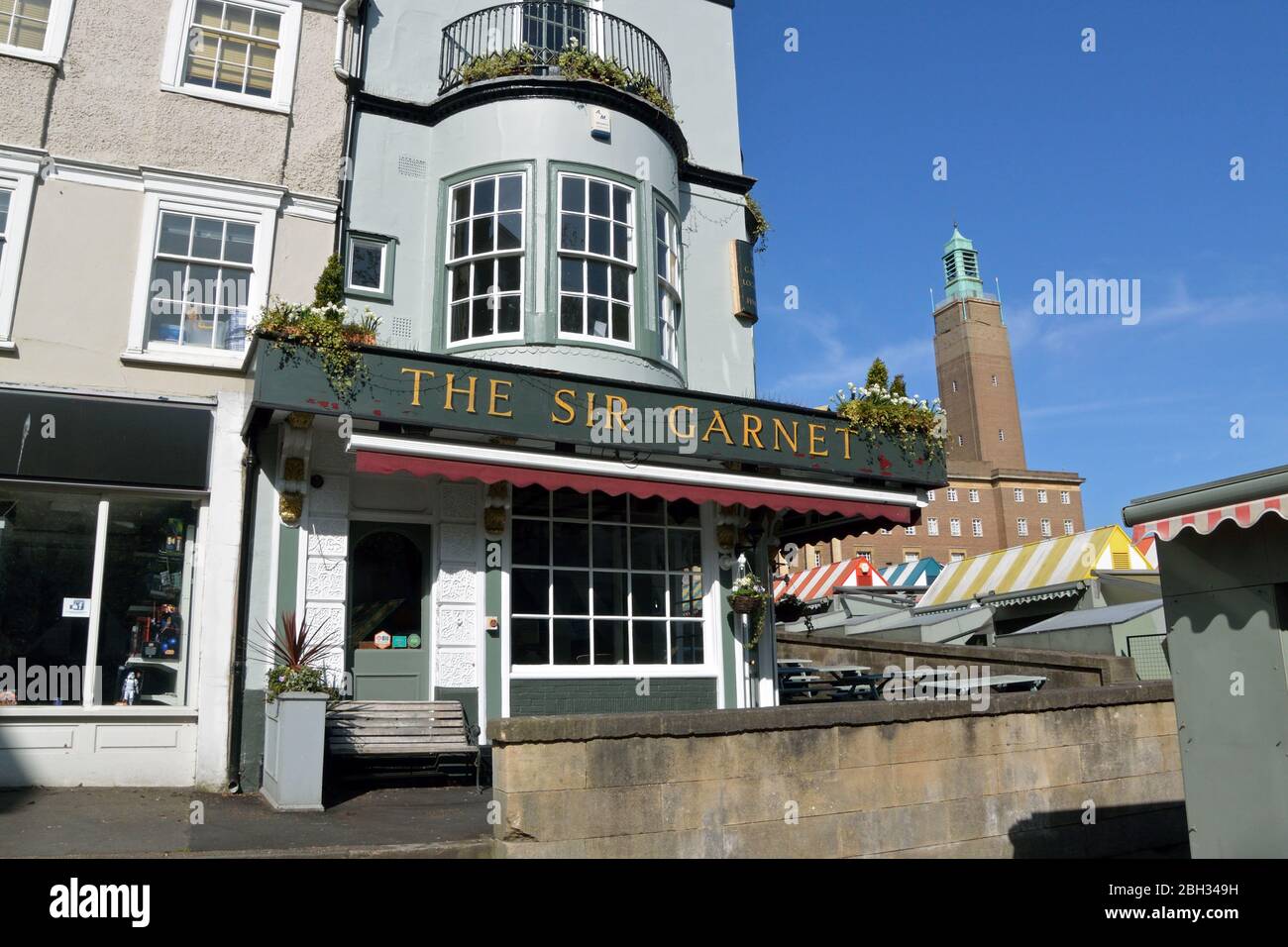 The Sir public house, Norwich, closed under coronavirus lockdown