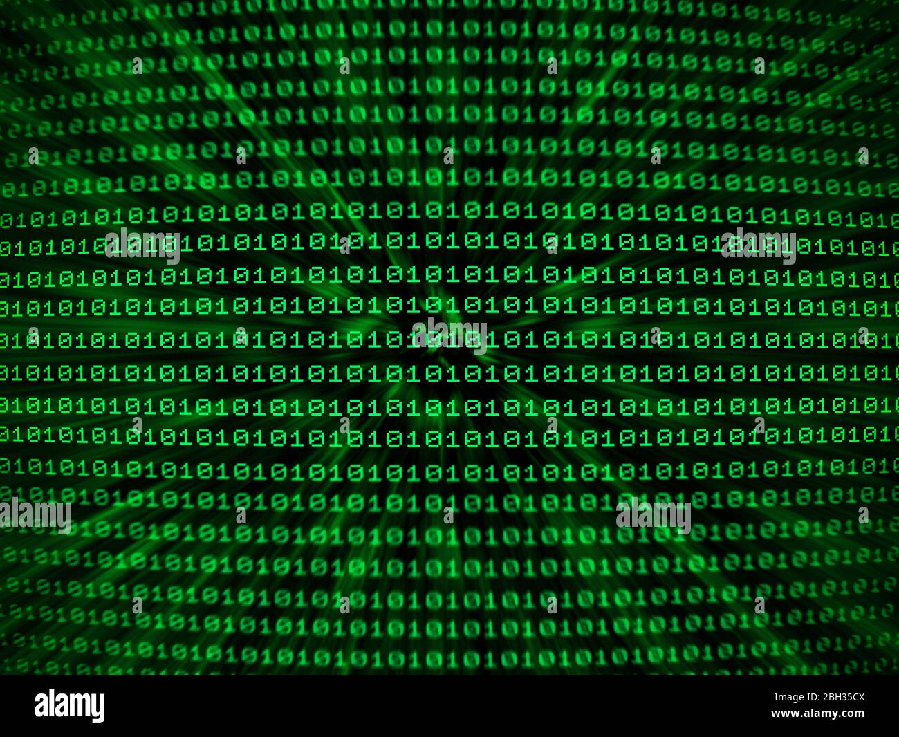 Binary Code Stock Photo
