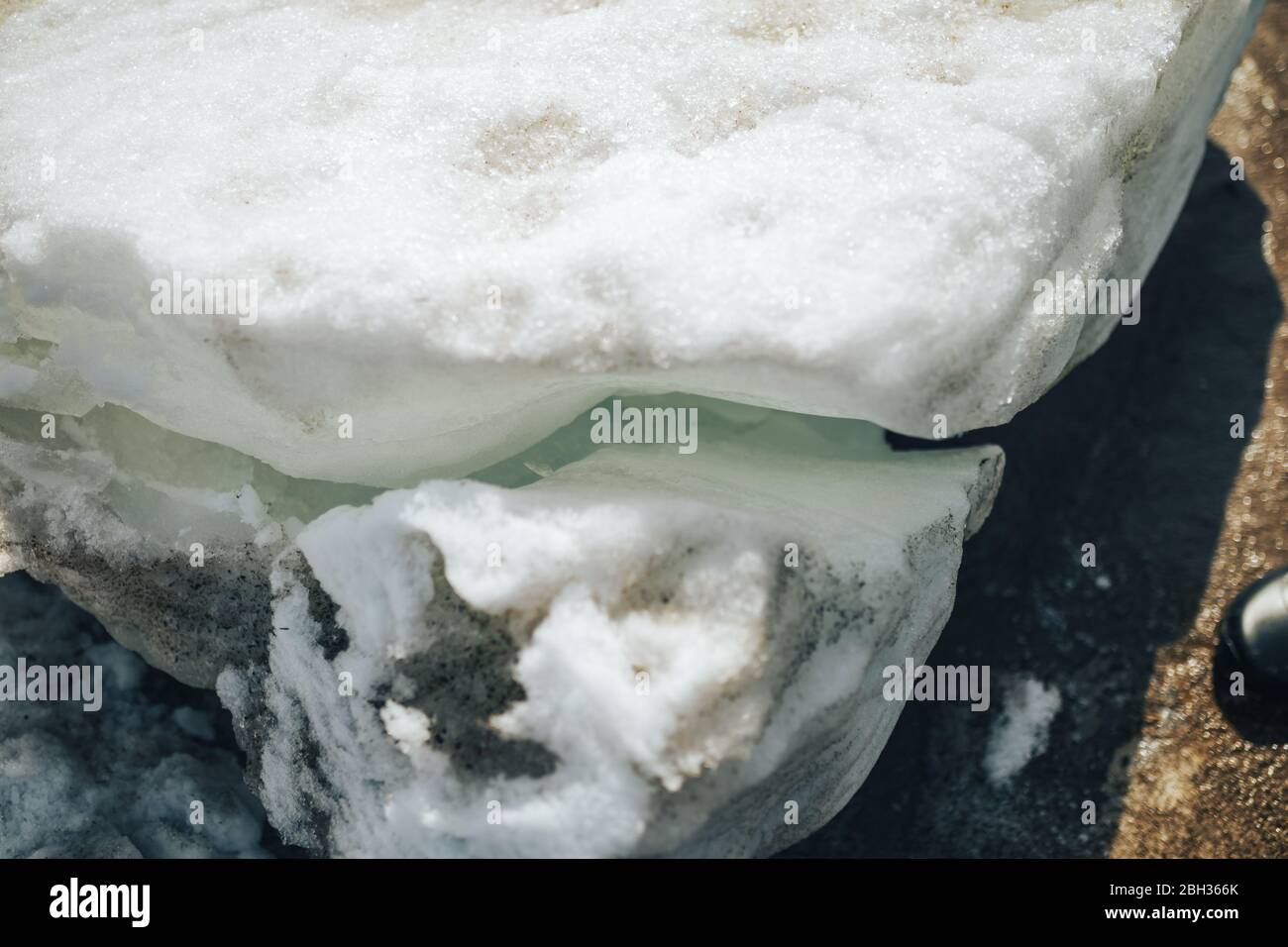 beautiful ice structure Stock Photo - Alamy