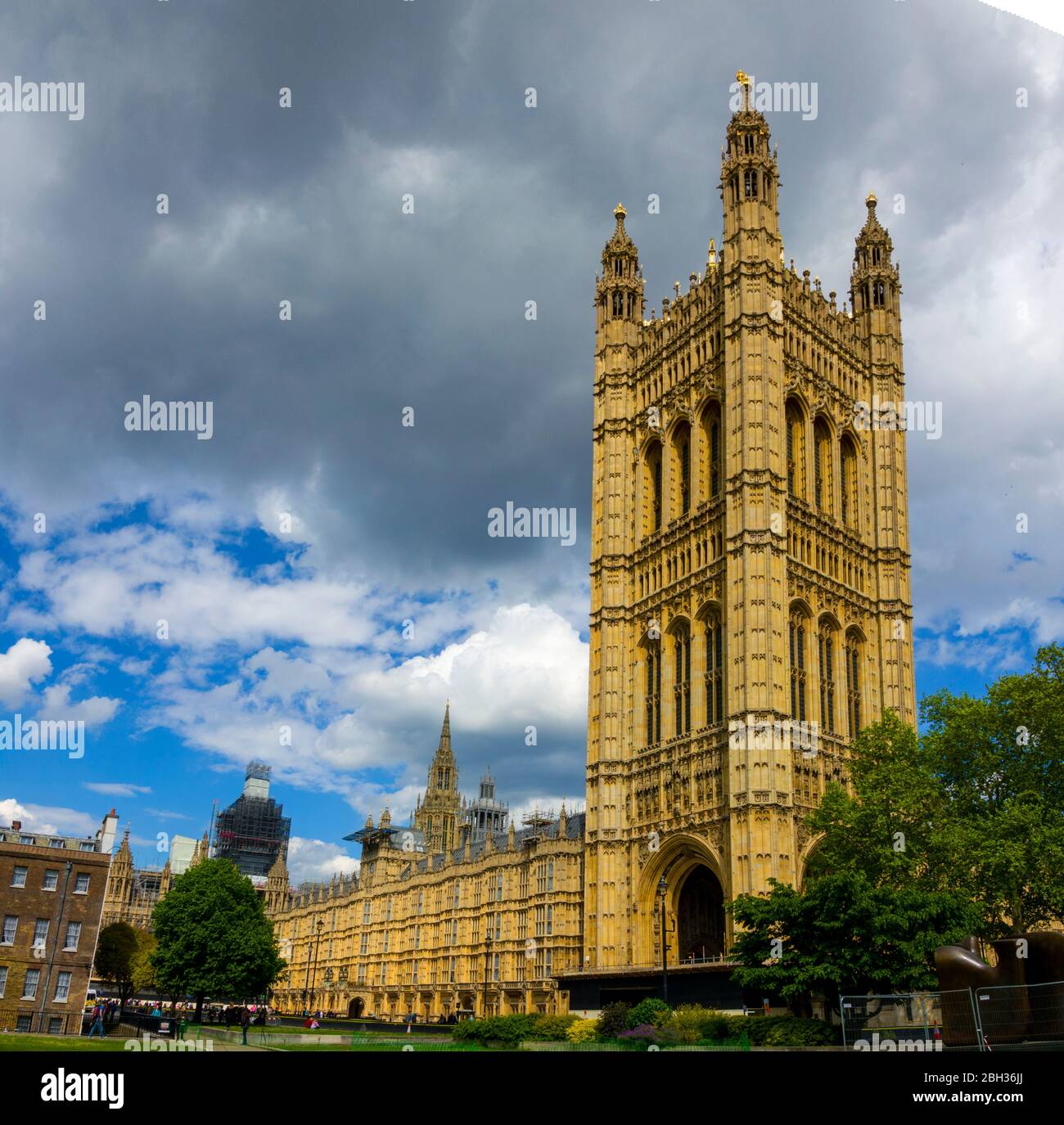 Parliament House London England United Kingdom Capital River Thames UK Europe EU Stock Photo