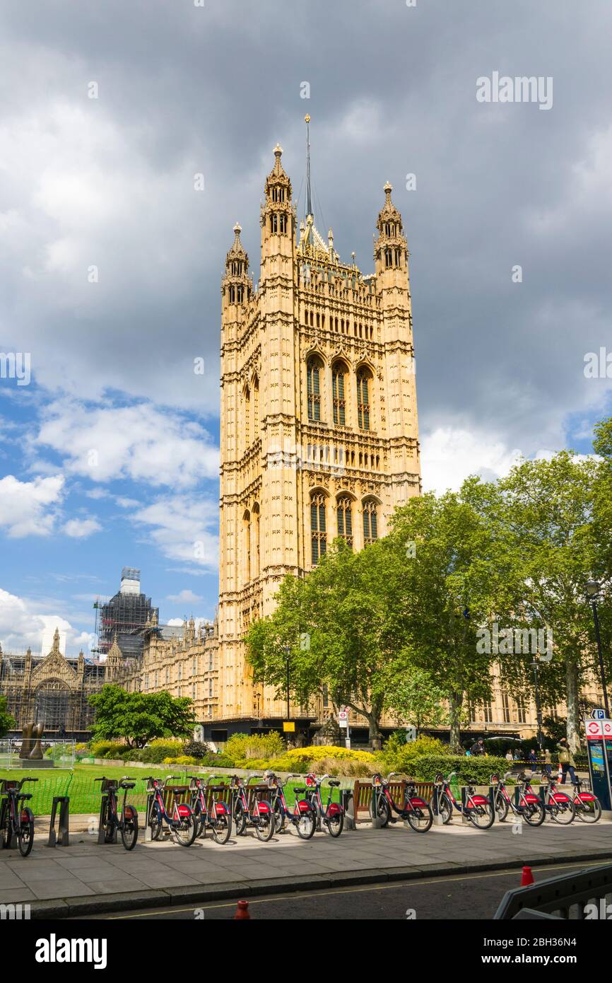 Parliament House London England United Kingdom Capital River Thames UK