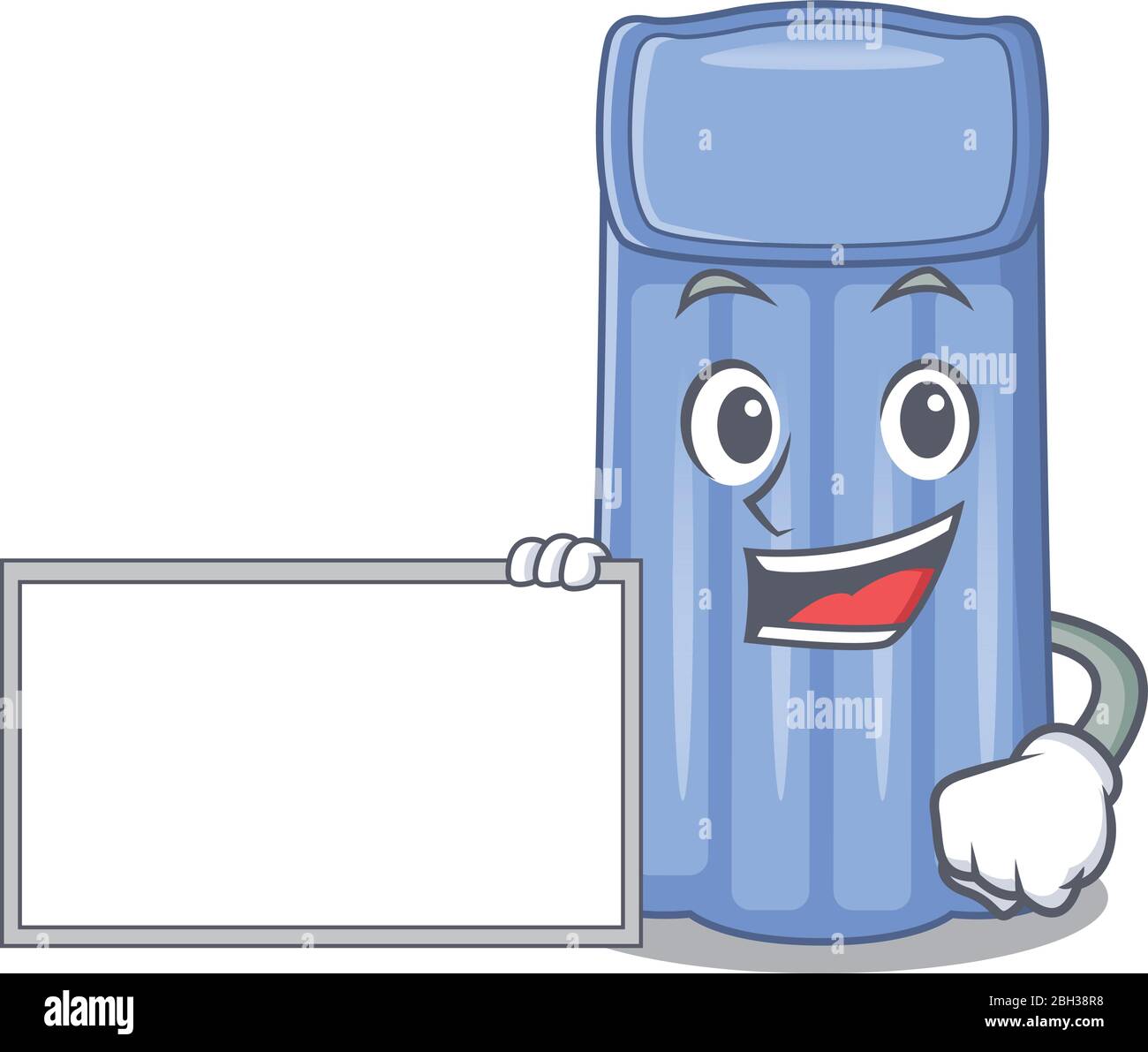 Water mattress cartoon character design style with board Stock Vector ...