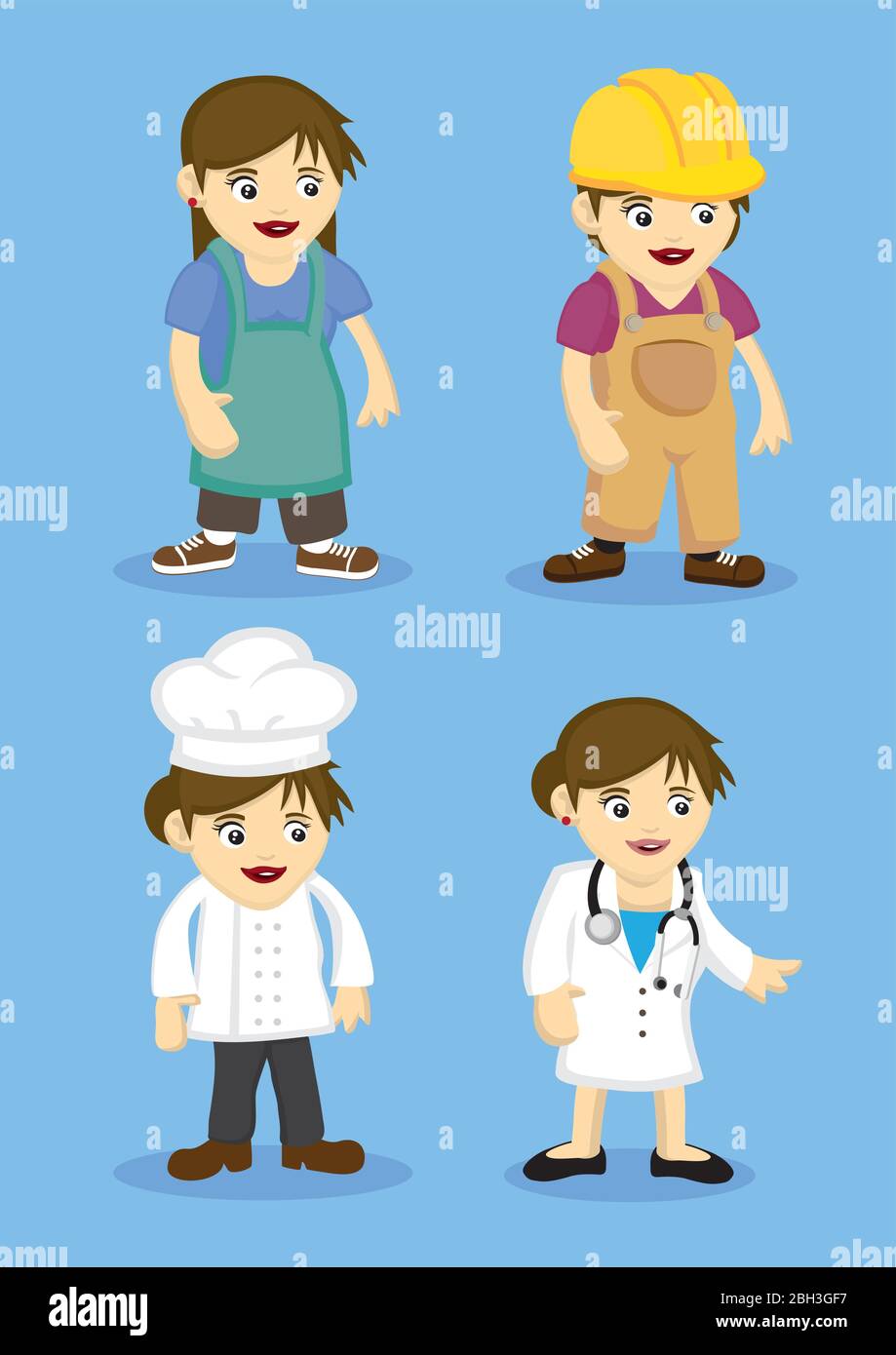 Work Uniforms Clipart