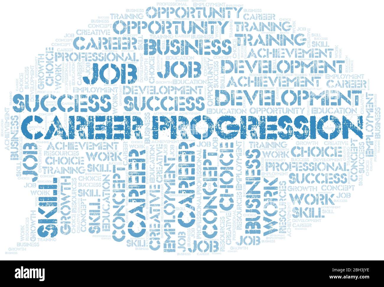 Progression Typography Career Progression typography word cloud. Wordcloud collage made with ...
