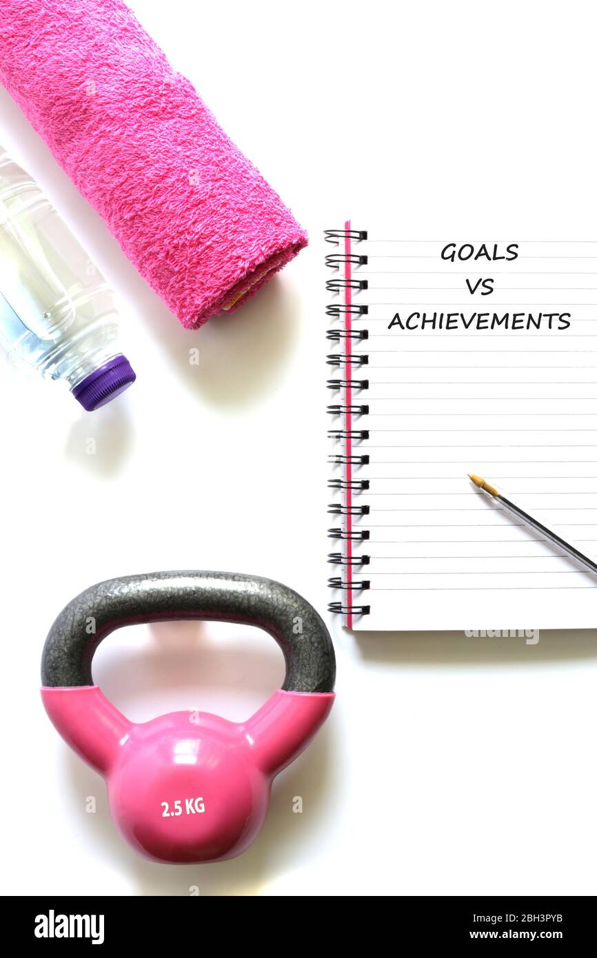 Healthy Life Style Pink Accessories On White Background Top View Flat Lay Diet And Fitness Concept Rerecording Achievements Vs Goals Setting Goal Stock Photo Alamy Healthy Life Style Pink Accessories On White Background Top View Flat Lay Diet And Fitness Concept Rerecording Achievements Vs Goals Setting Goal Stock Photo Alamy
