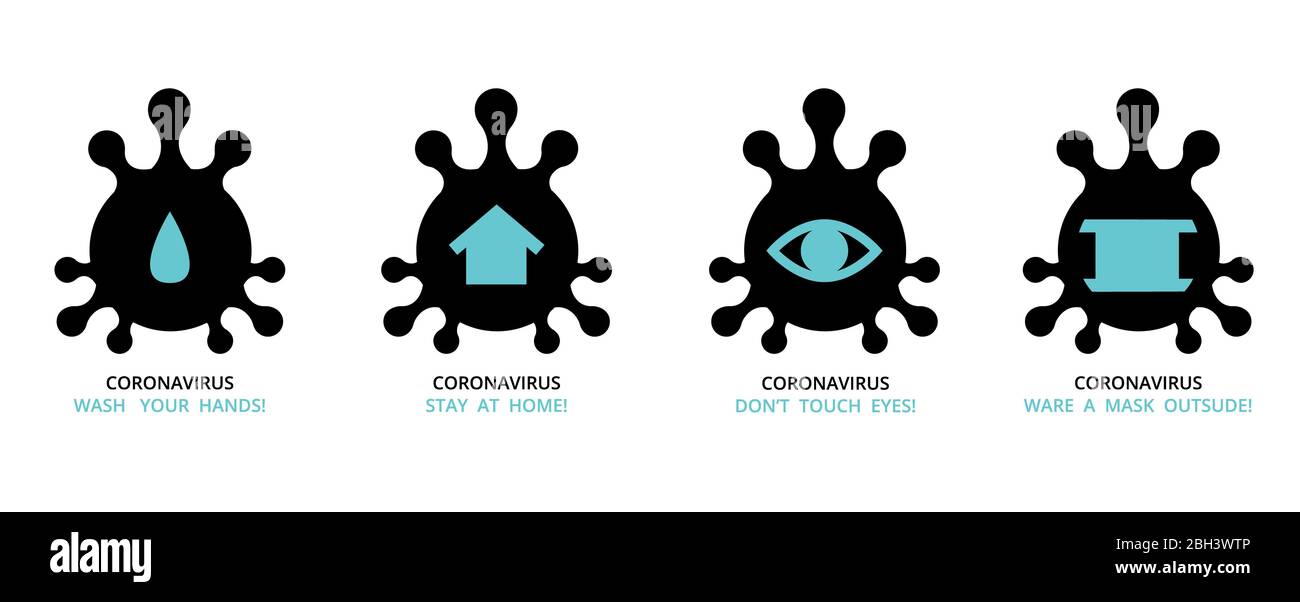 virus , bacteria , microbe icon shape set , group of schematic pictures ...