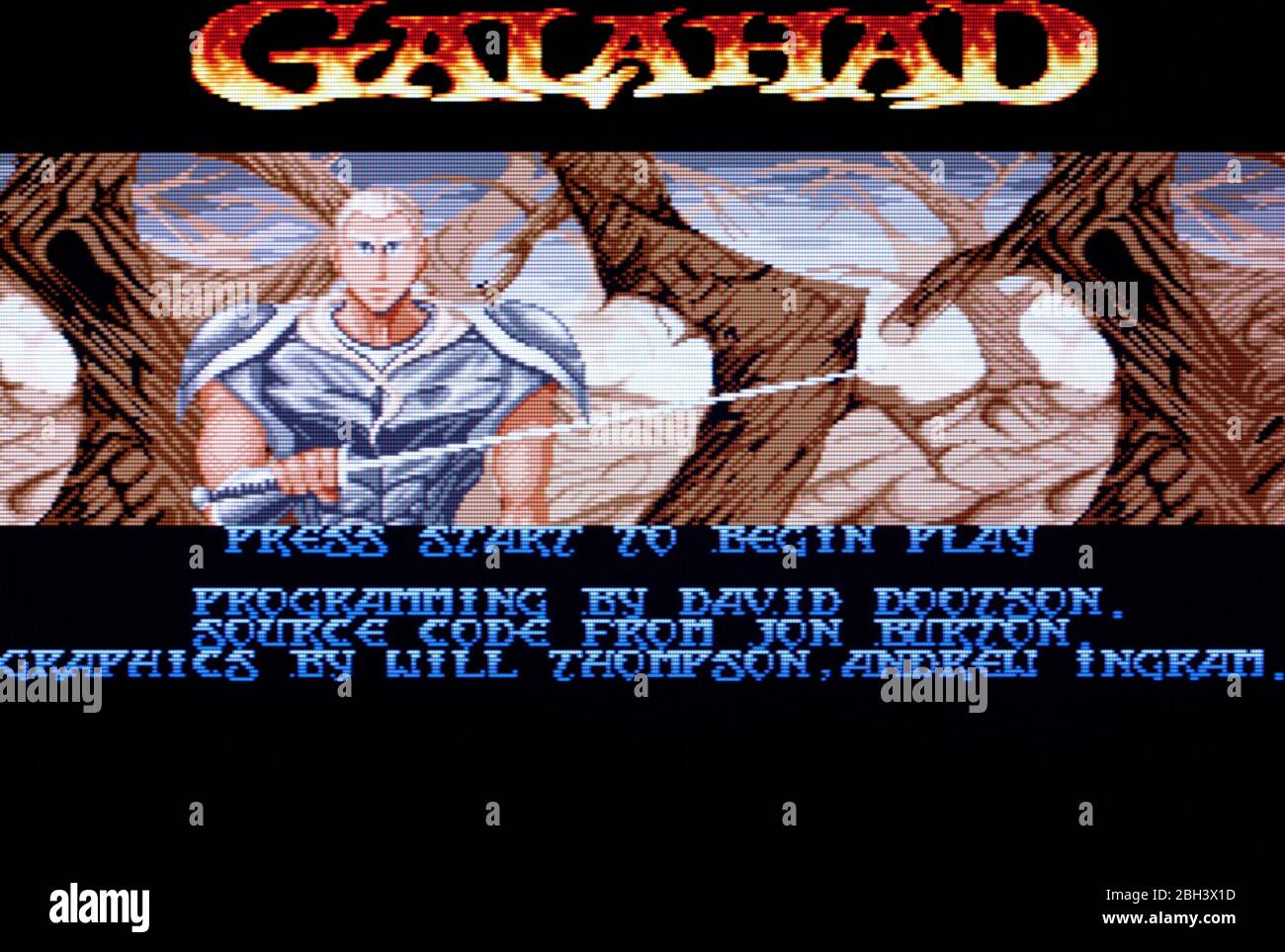 Galahad Sega Genesis Mega Drive Editorial use only Stock Photo Alamy