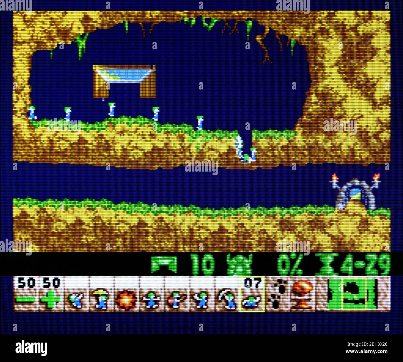 Mega Drive LEMMINGS No Instruction bbn 3109 Sega md