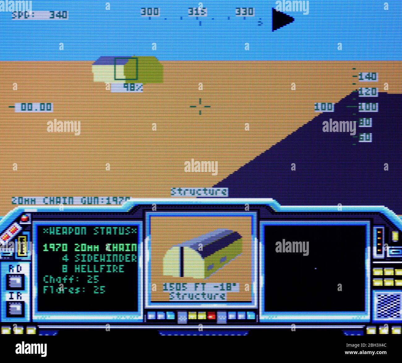 LHX Attack Chopper - Sega Genesis Mega Drive - Editorial use