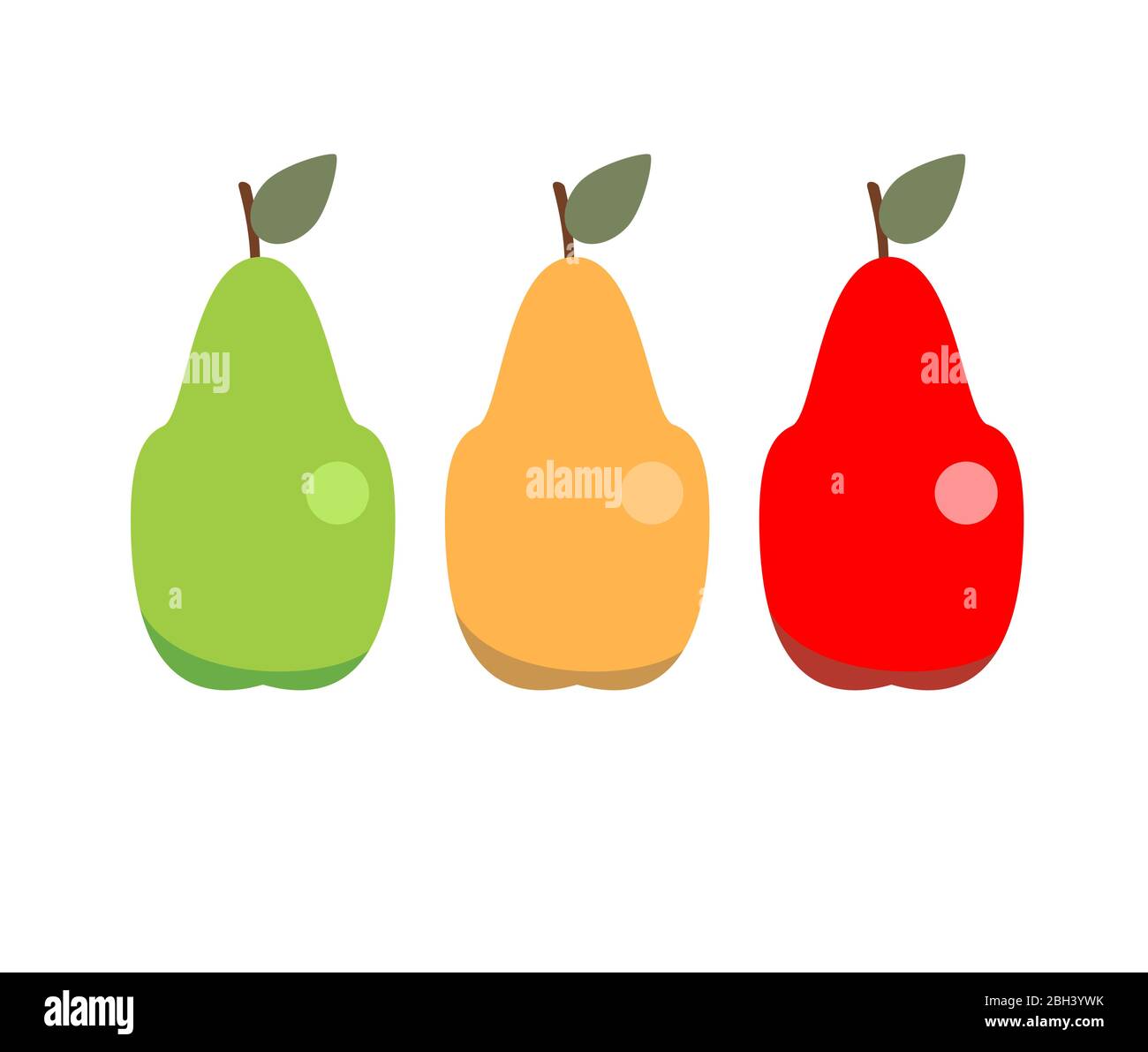 Cartoon pears hires stock photography and images Alamy