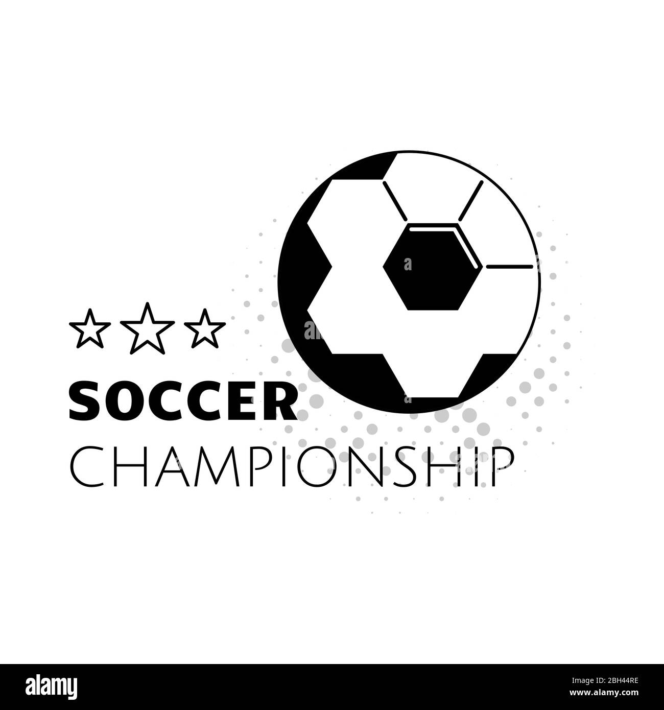 football,soccer logo badge championship vector colorful Stock Vector