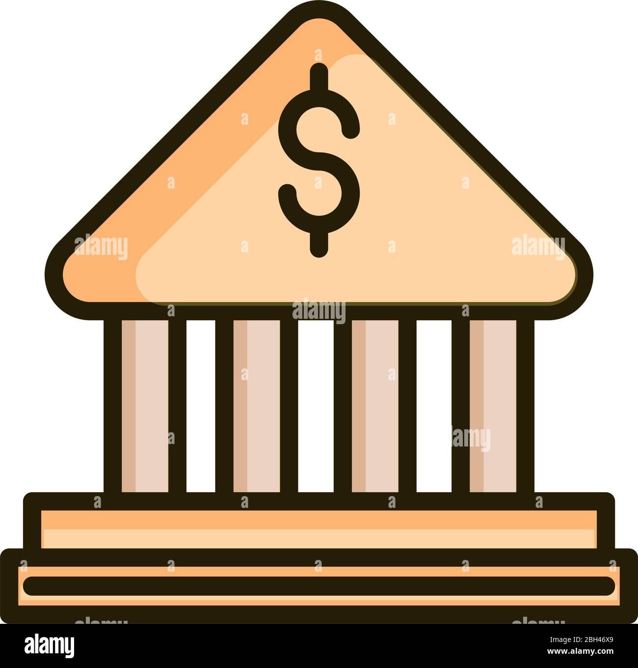 bank investment financial business stock market vector illustration ...