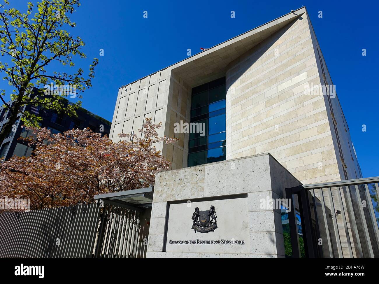 Embassy of the Republic of Singapore Stock Photo Alamy Embassy of the Republic of Singapore Stock Photo Alamy