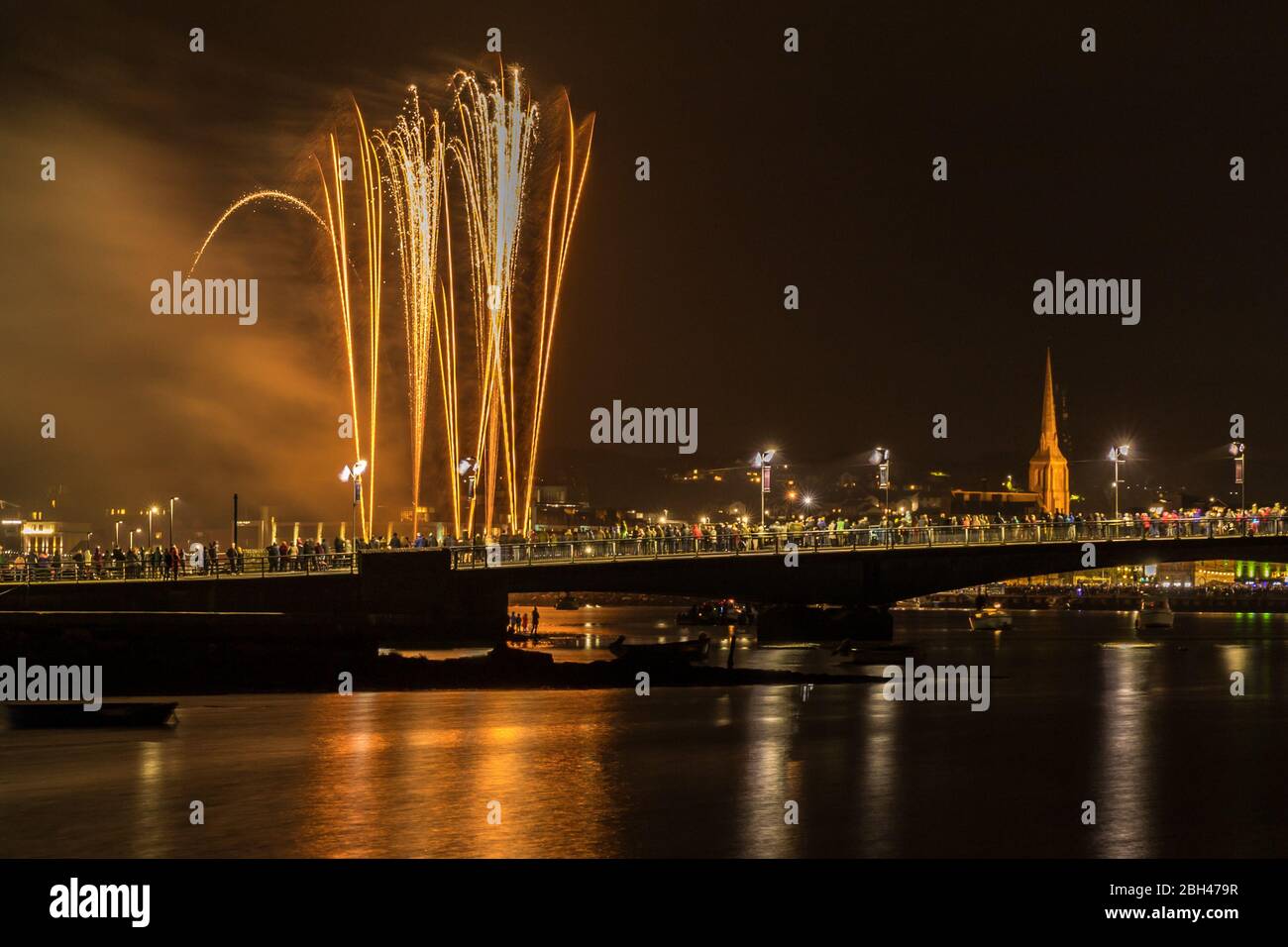 Fireworks Night Wexford Festival of Opera Stock Photo Alamy