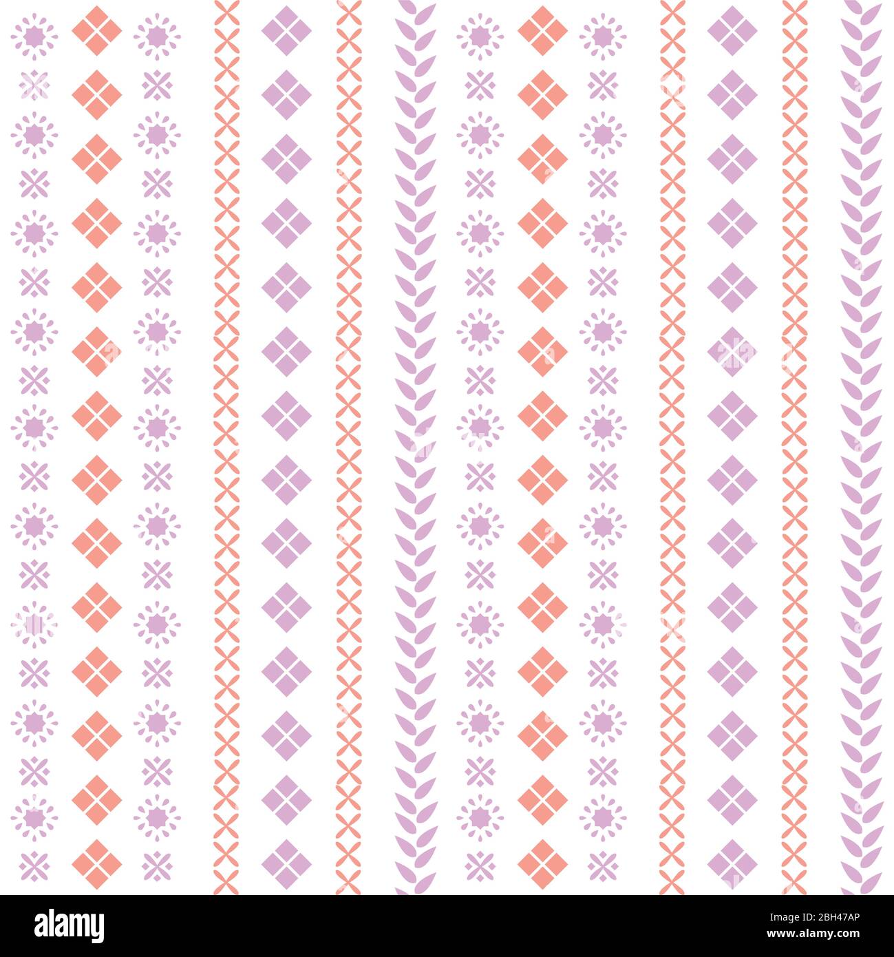 Seamless embroidered design pattern for living room decor Stock Vector ...