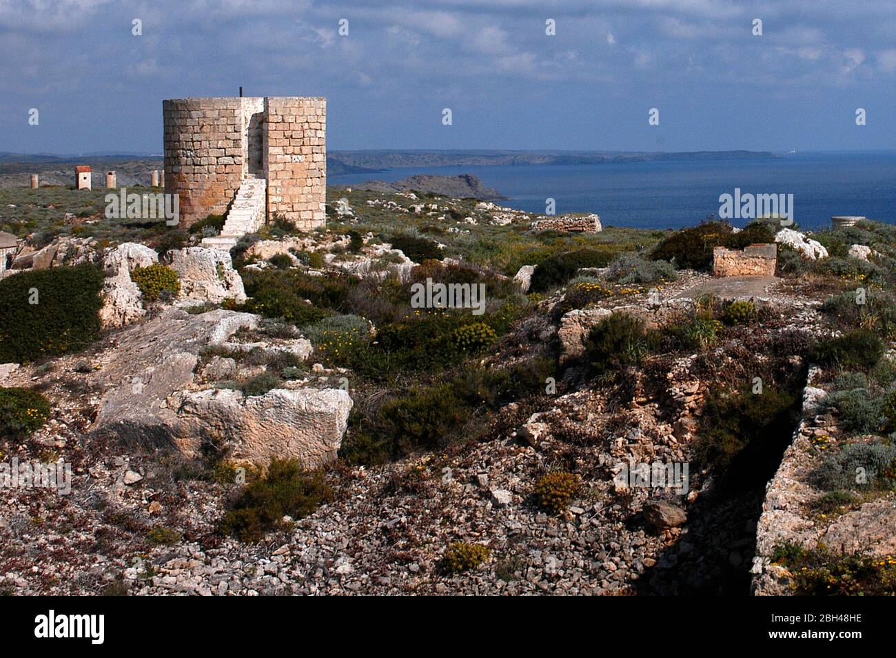 Fortaleza de Isabel II, La Mola, Menorca, Spain Stock Photo