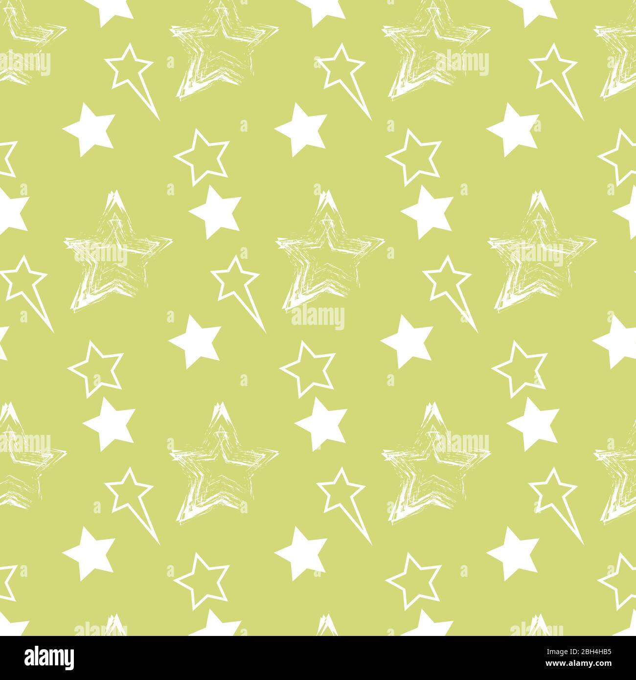 Abstract geometric seamless pattern with stars. Vector illustration ...