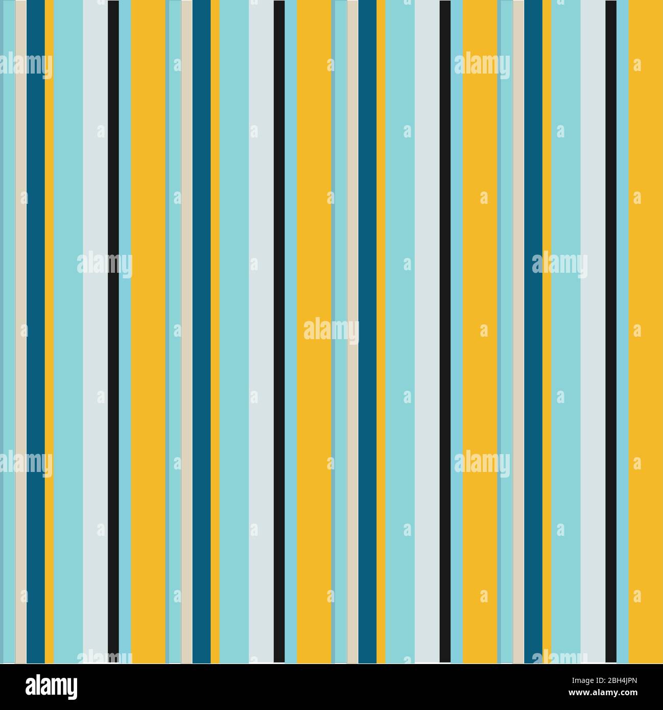 Abstract vector seamless pattern with strips. Colorful pastel background Stock Vector
