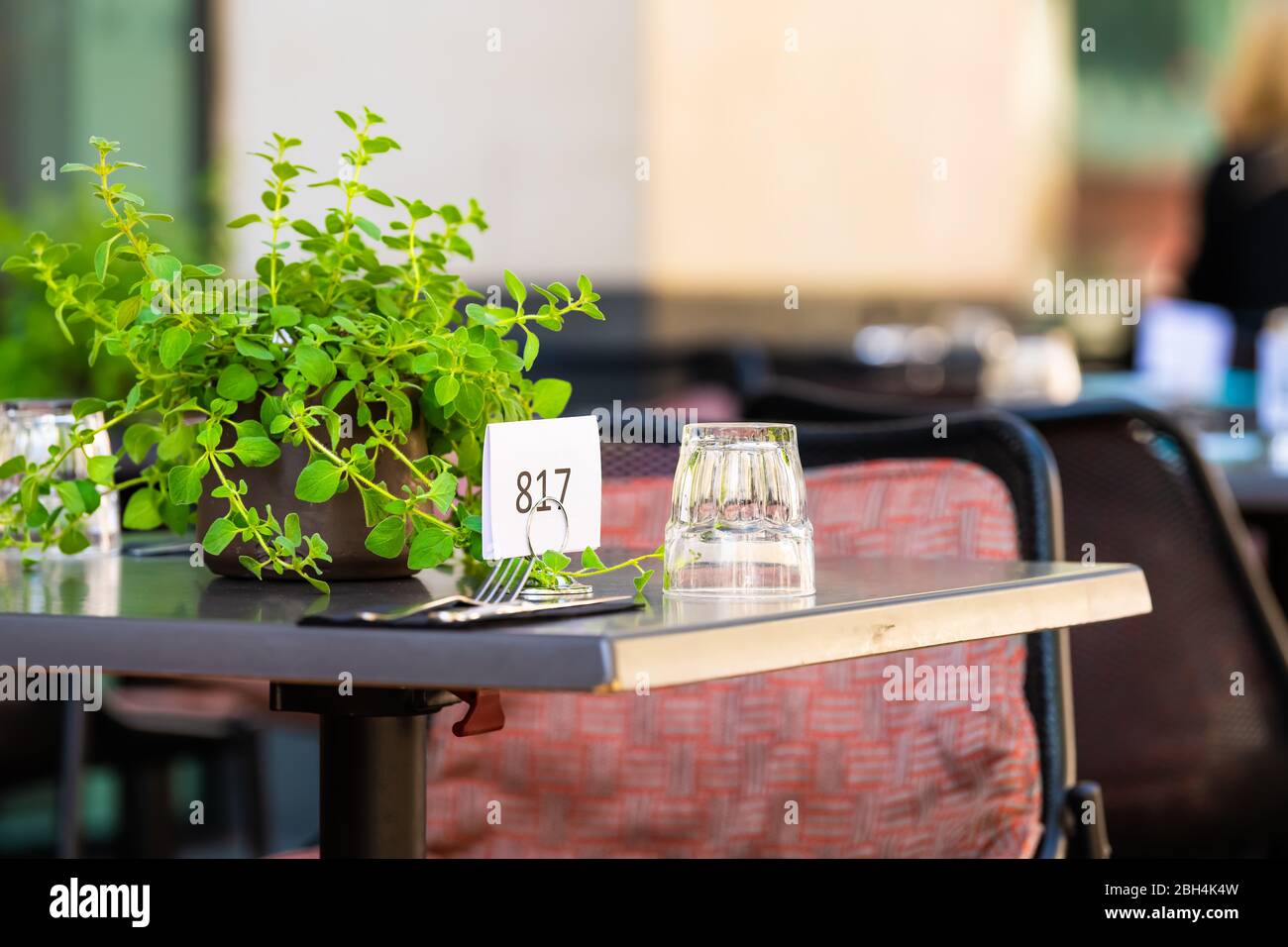 Cafe order number on table hi-res stock photography and images - Alamy