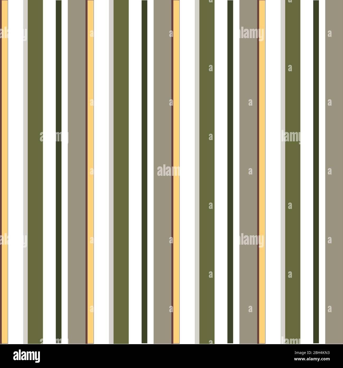Abstract vector striped seamless pattern with colored stripes. Colorful ...