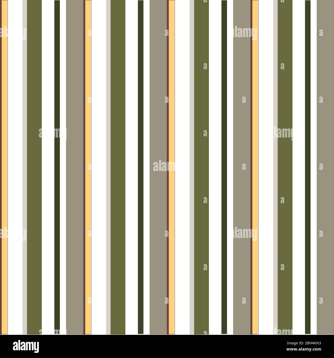 Abstract vector striped seamless pattern with colored stripes. Colorful pastel background Stock Vector