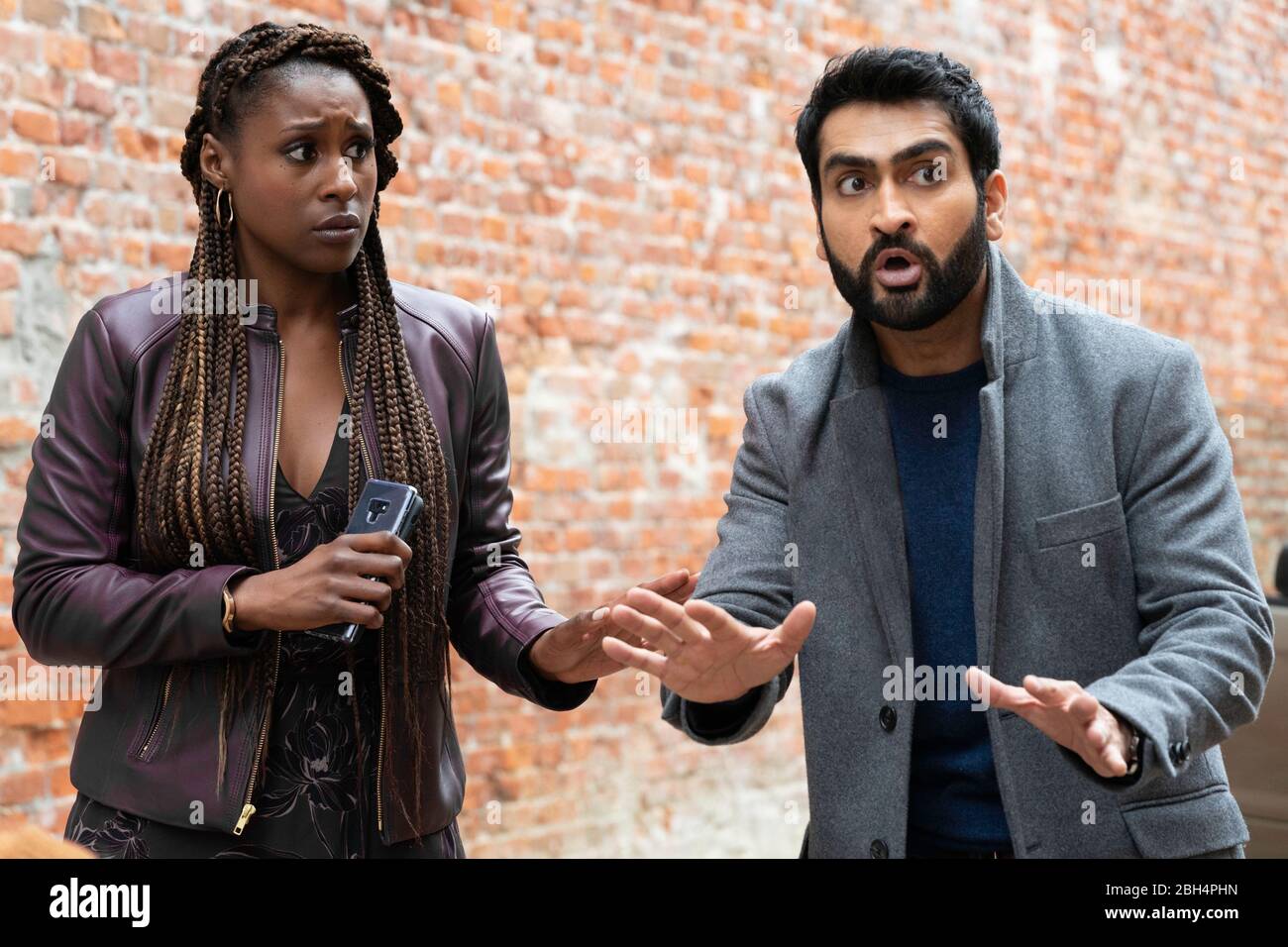 RELEASE DATE: May 22, 2020 TITLE: The Lovebirds STUDIO: 3 Arts Entertainment DIRECTOR: Michael Showalter PLOT: A couple (Issa Rae and Kumail Nanjiani) experiences a defining moment in their relationship when they are unintentionally embroiled in a murder mystery. STARRING: ISSA RAE as Leilani, KUMAIL NANJIANA as Jibran. (Credit Image: © 3 Arts Entertainment/Entertainment Pictures) Stock Photo