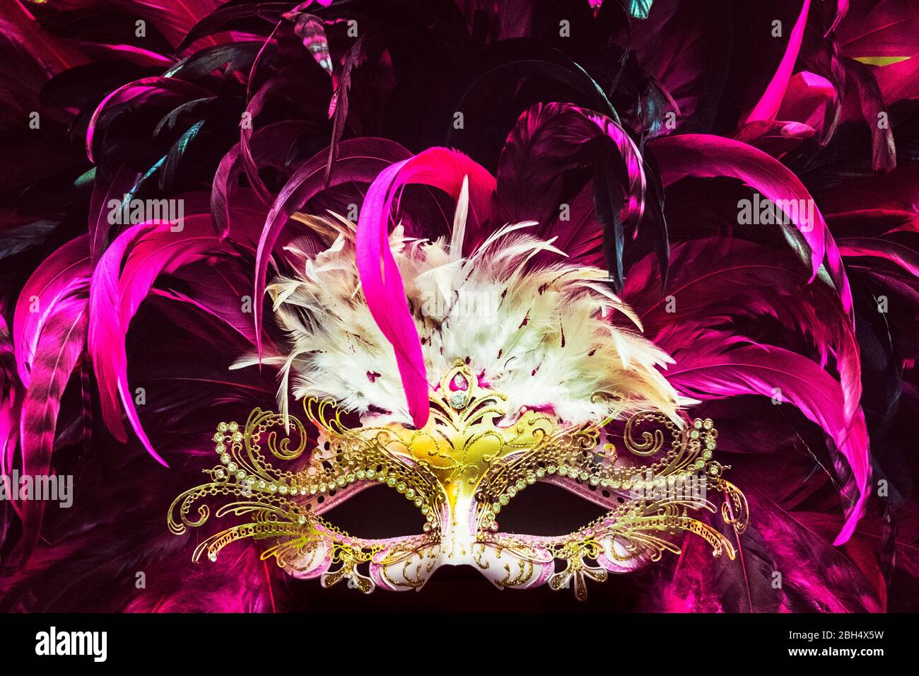 Masquerade mask Stock Photo