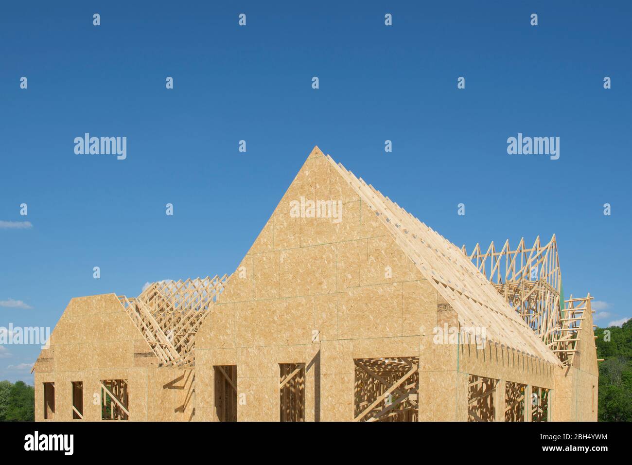 House under construction Stock Photo - Alamy
