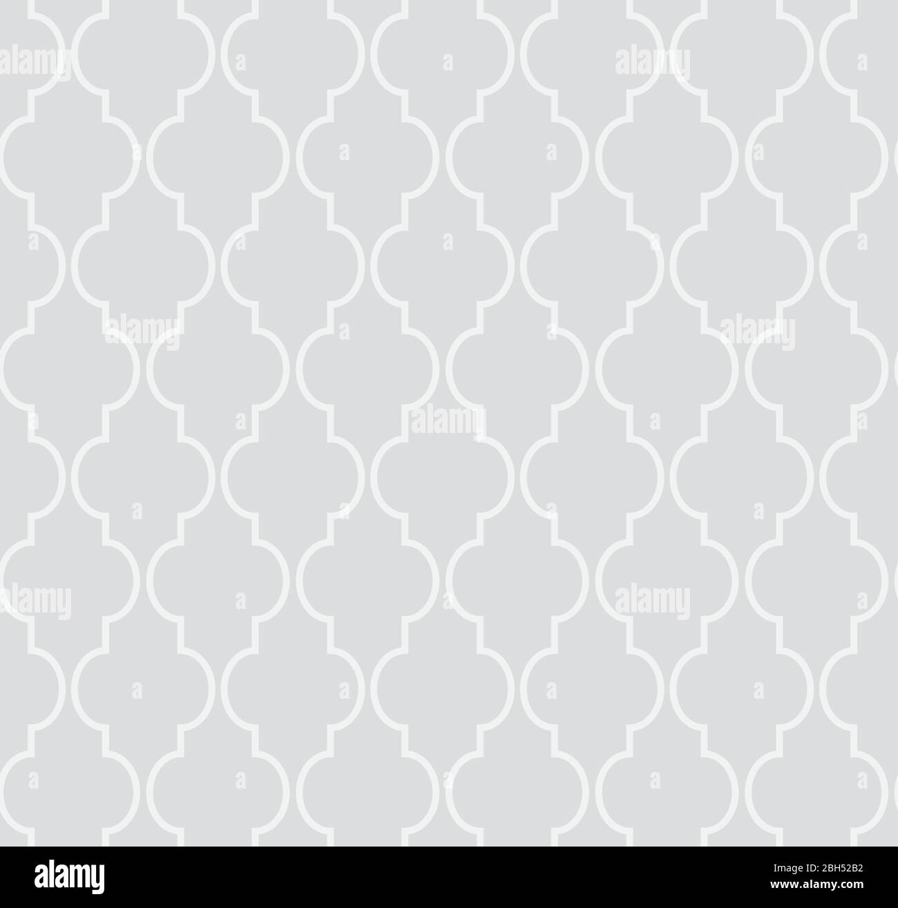 Gray arabic seamless pattern grid lantern shapes Stock Vector Image ...