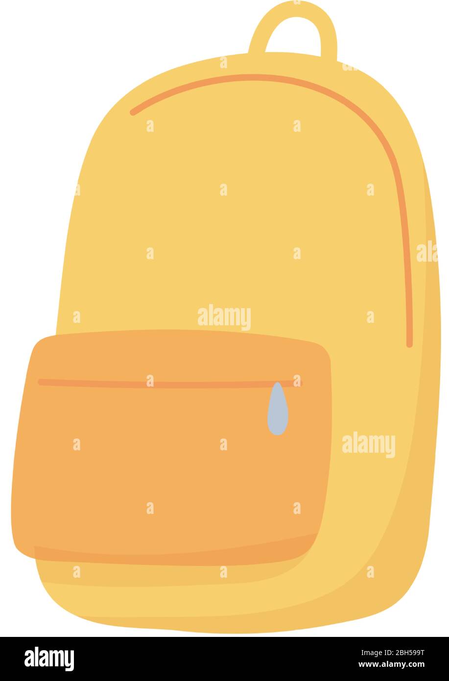 School bag design, Eduaction class lesson knowledge preschooler study learning classroom and primary theme Vector illustration Stock Vector