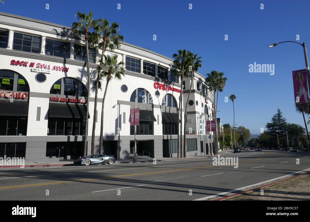 Los Angeles, California, USA 23rd April 2020 A general view of ...