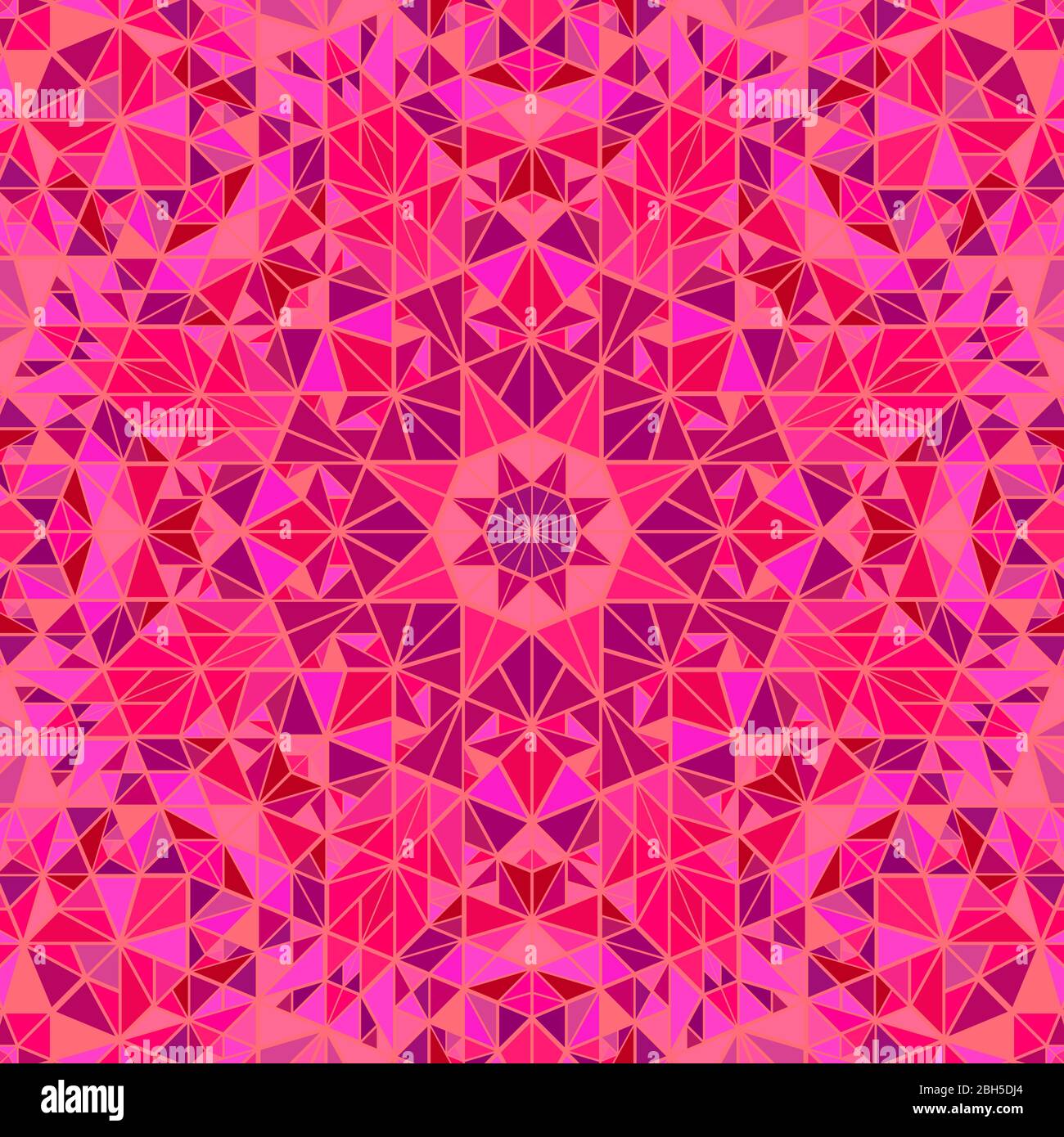 Dynamic colorful polygonal round pattern mosaic background design Stock Vector