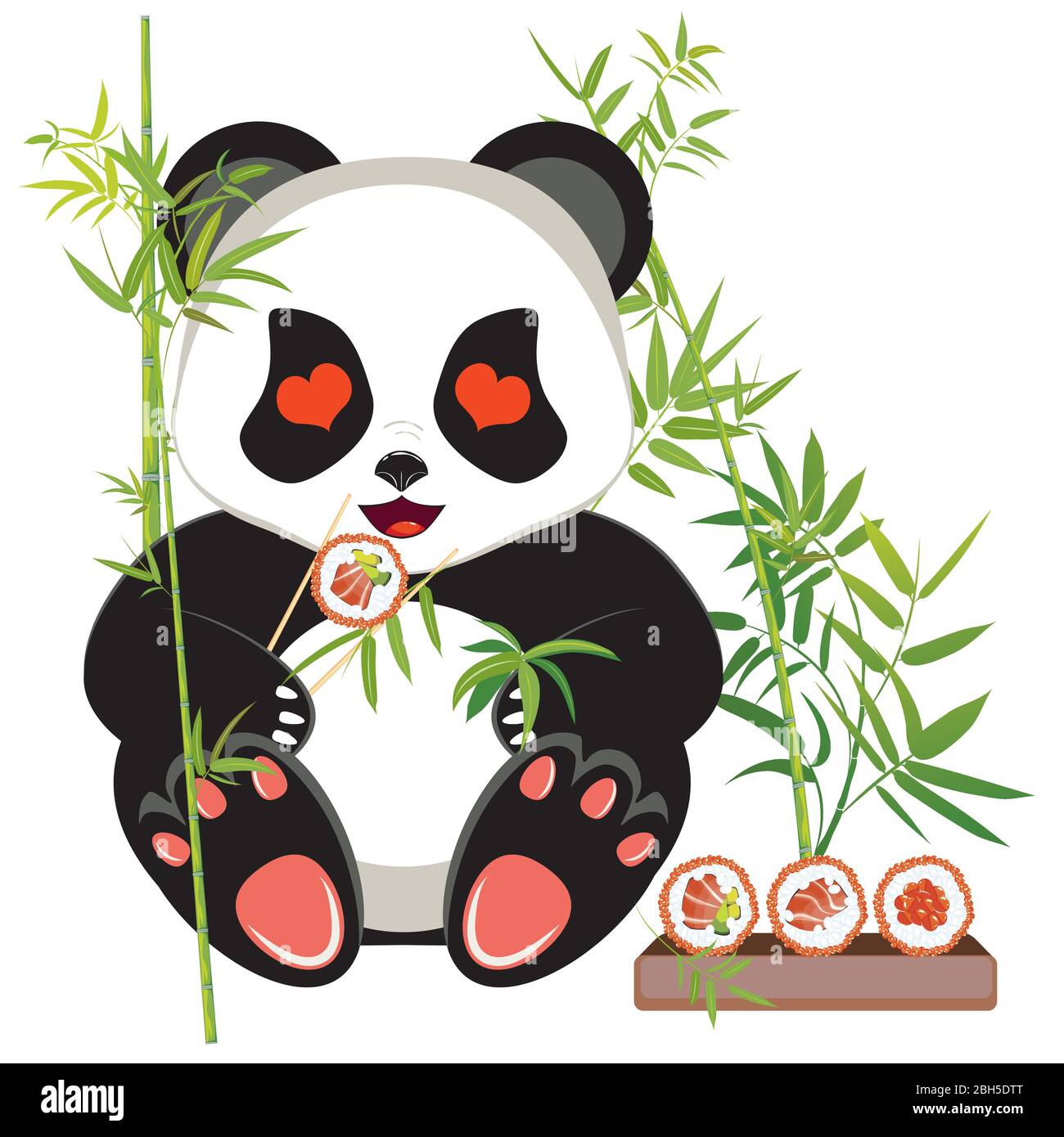 Kawaii Sushi Food Japanese Funny High Resolution Stock Photography And Images Alamy