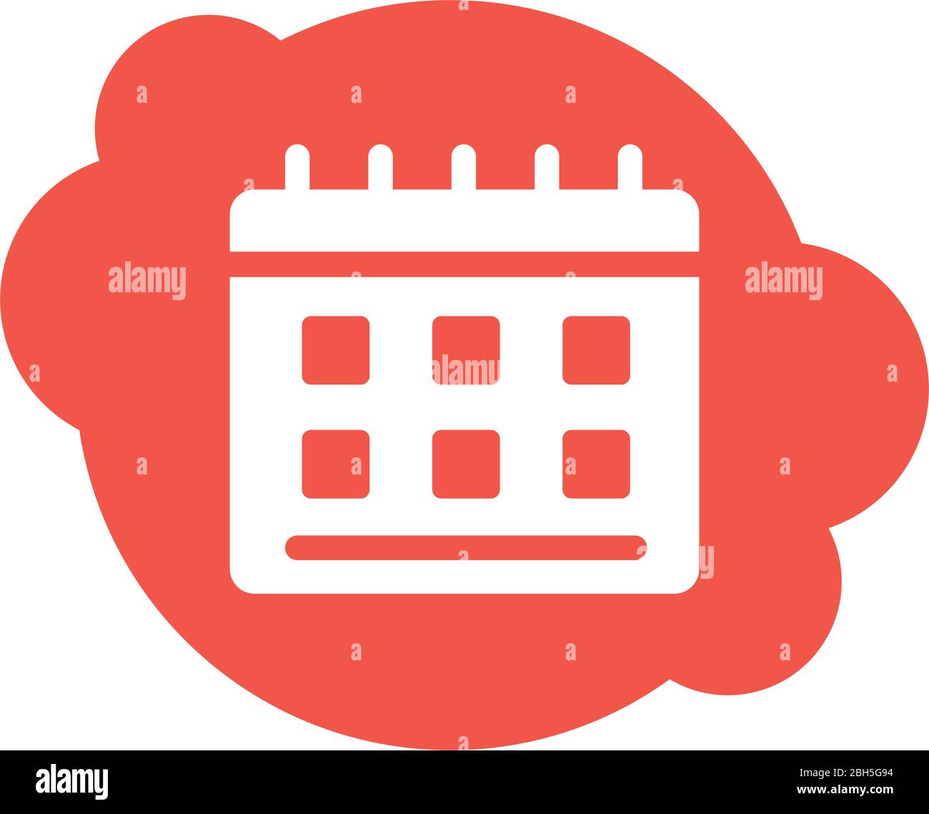 calendar reminder date block style icon Stock Vector Image & Art - Alamy