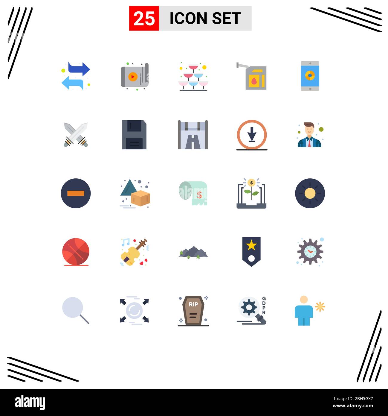 25 Universal Line Signs Symbols of disc, pokemon, cup, pokeball, film  Editable Vector Design Elements Stock Vector Image & Art - Alamy