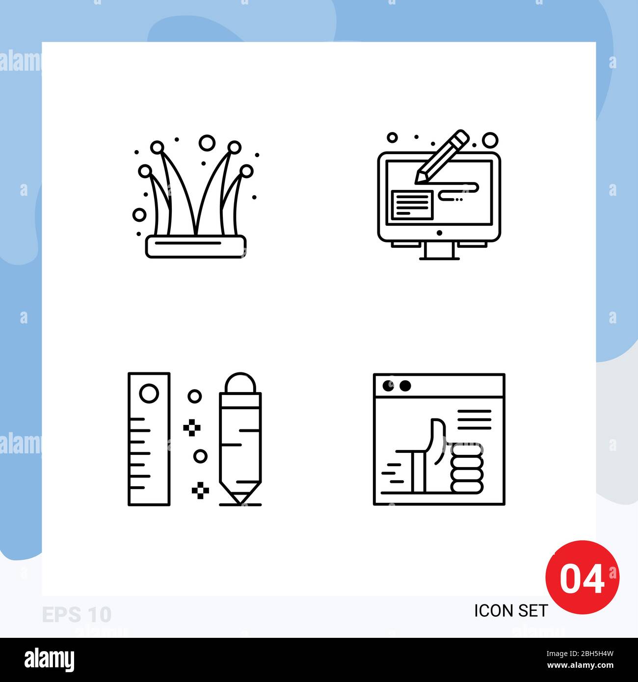 Editable Vector Line Pack Of 4 Simple Filledline Flat Colors Of Buffoon Drawing Joker Edit Pencil Editable Vector Design Elements Stock Vector Image Art Alamy