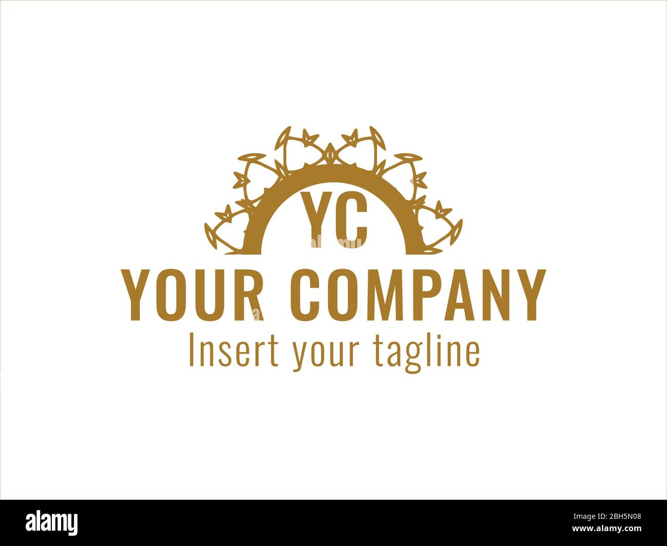 logo, gold, design, golden, vector and abstract for commercial use. We ...
