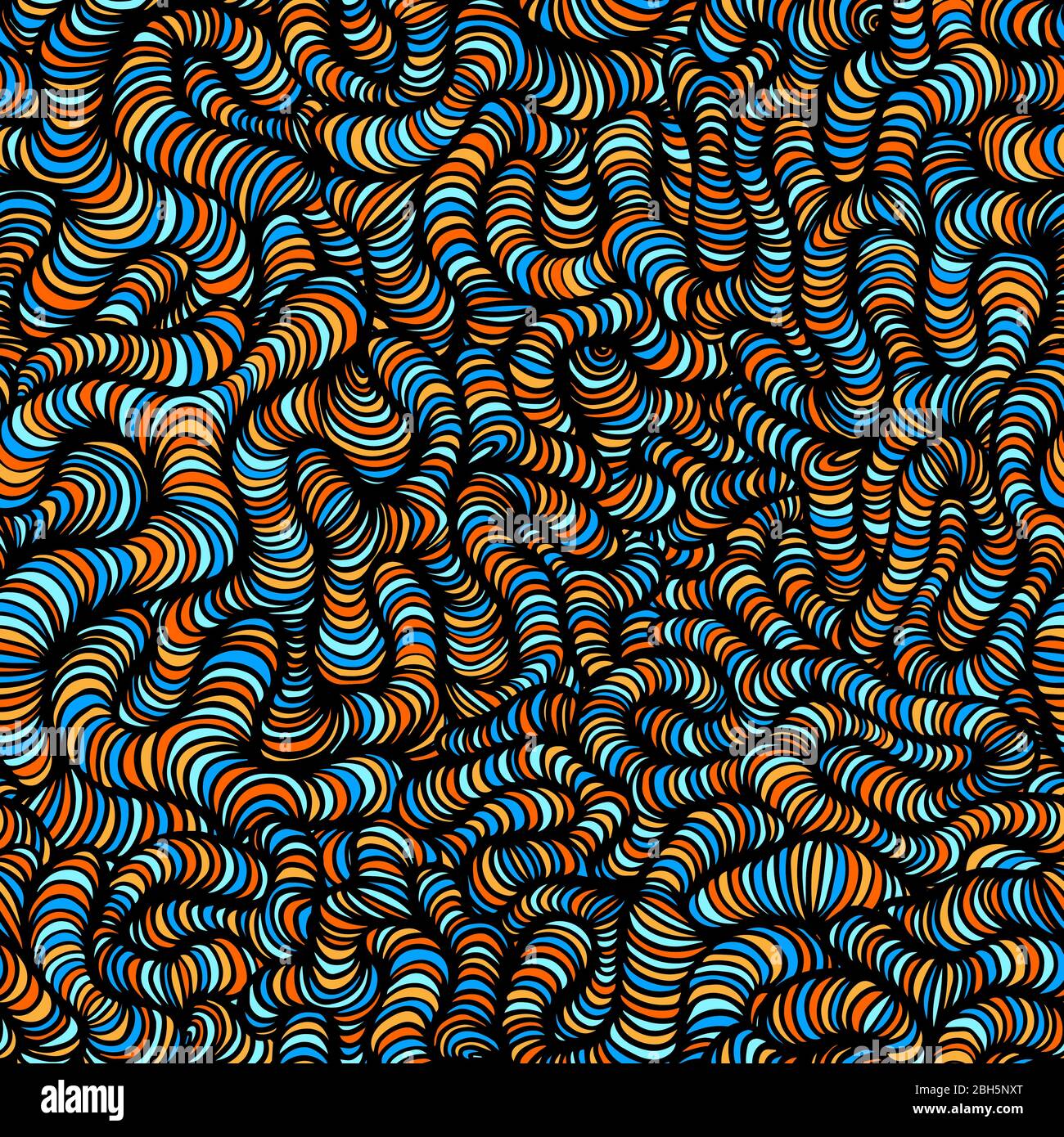 Seamless background. Vector illustration with abstract pattern. Stock Vector