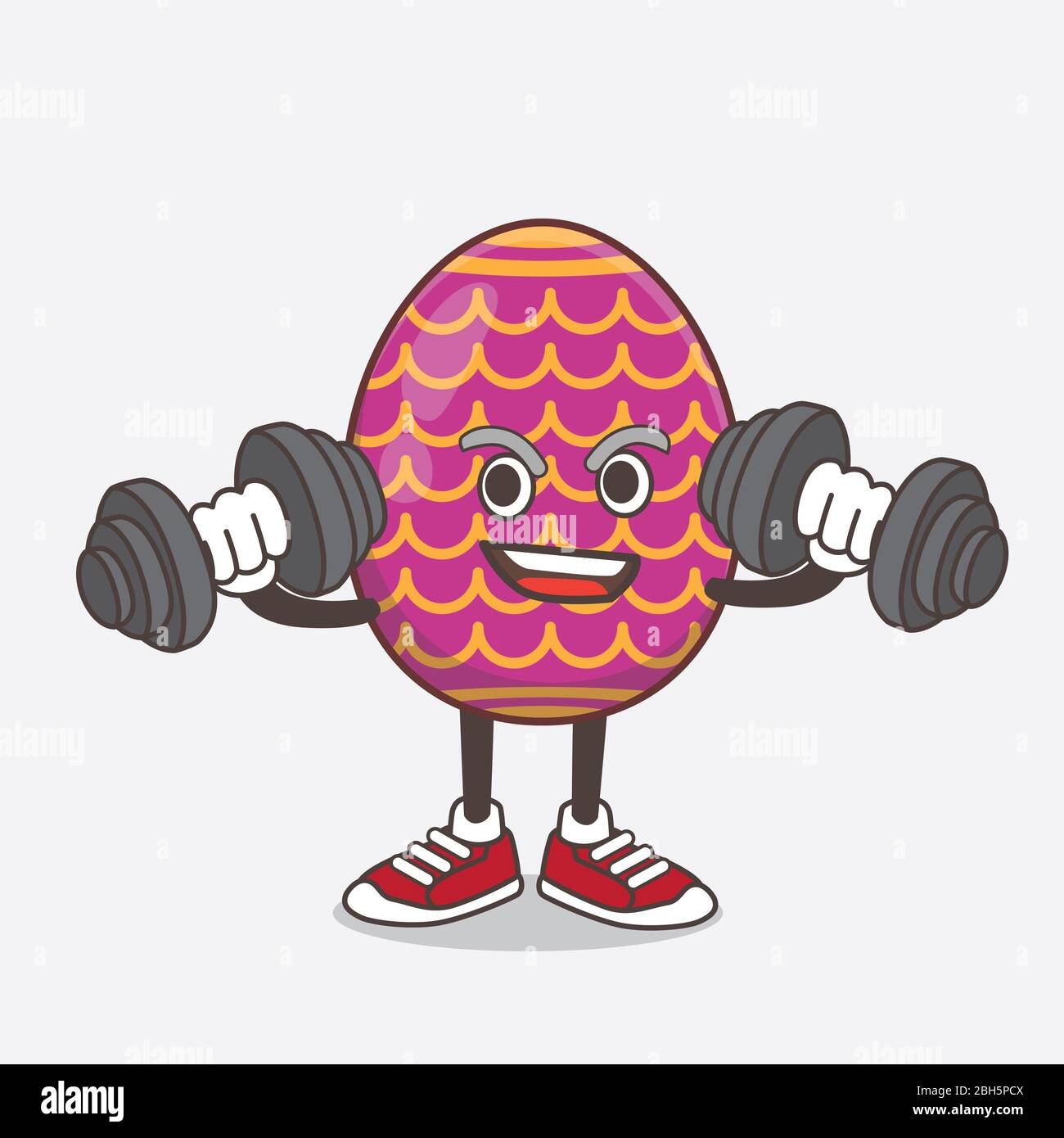 Cartoon fitness bunny smiling hi-res stock photography and images - Alamy