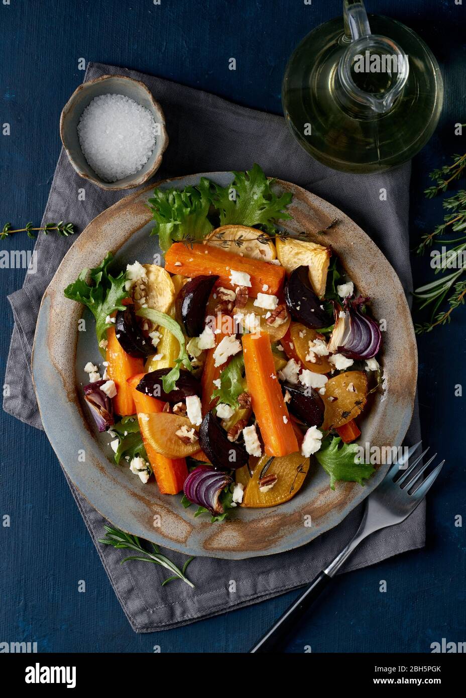 Vegetarian Salad Ricotta Cheese Baked Roasted Vegetables Keto Ketogenic Dash Photo Inspiration