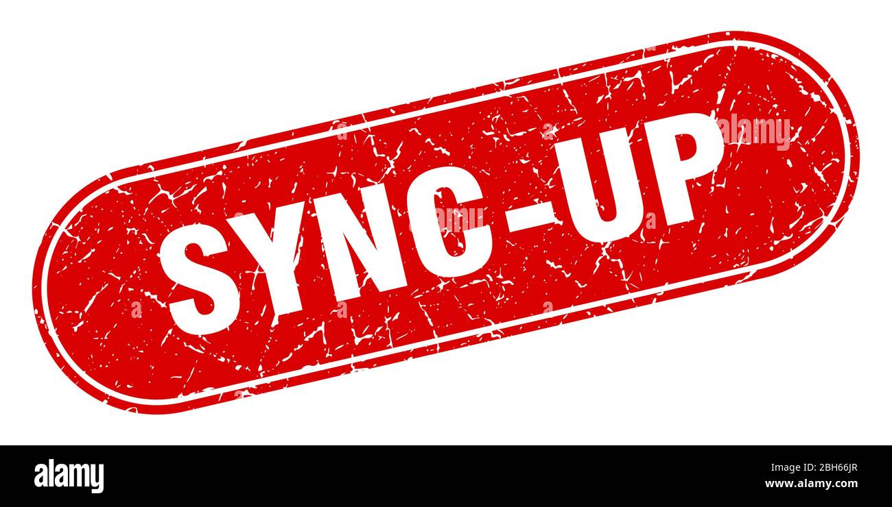 syncup sign. syncup grunge red stamp. Label Stock Vector Image & Art