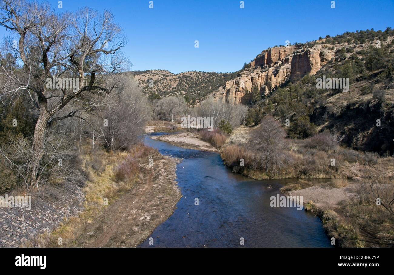 Gila River in Gila National Forest in New Mexico Stock Photo Alamy