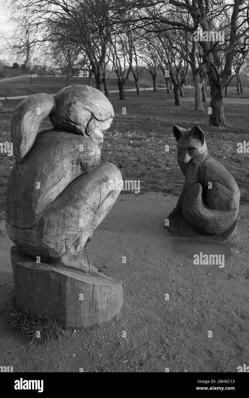 Carved Wooden Sculptures Wood Sculpture Gallery Garden Regent's Park
