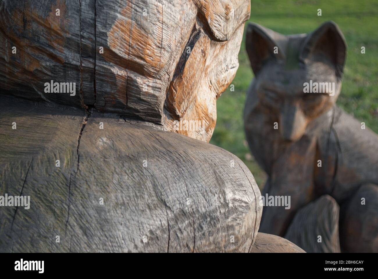 Carved Wooden Sculptures Wood Sculpture Gallery Garden Regent's Park