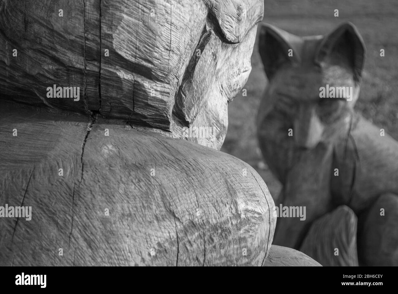 Carved Wooden Sculptures Wood Sculpture Gallery Garden Regent's Park