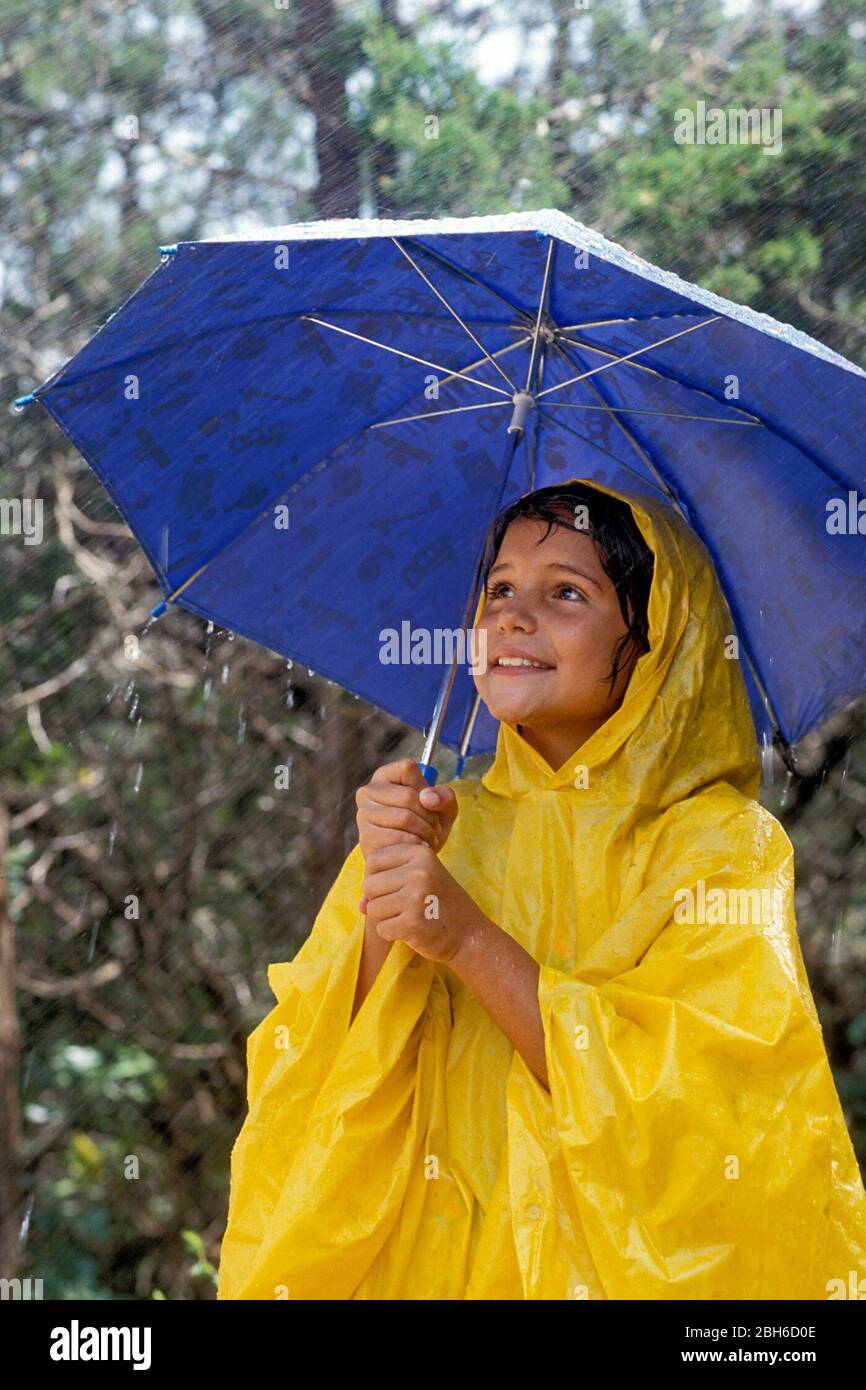 Blue and yellow raincoat outlet